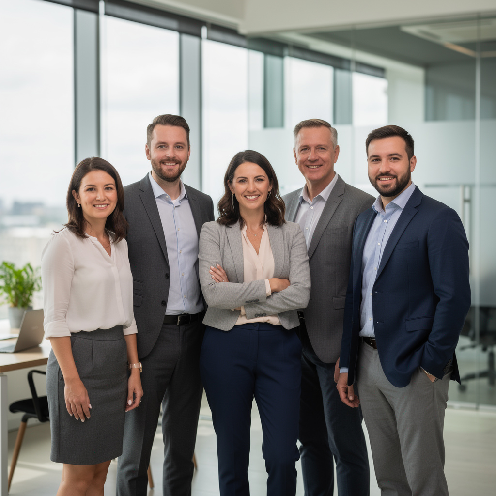 Equipe de consultores profissionais